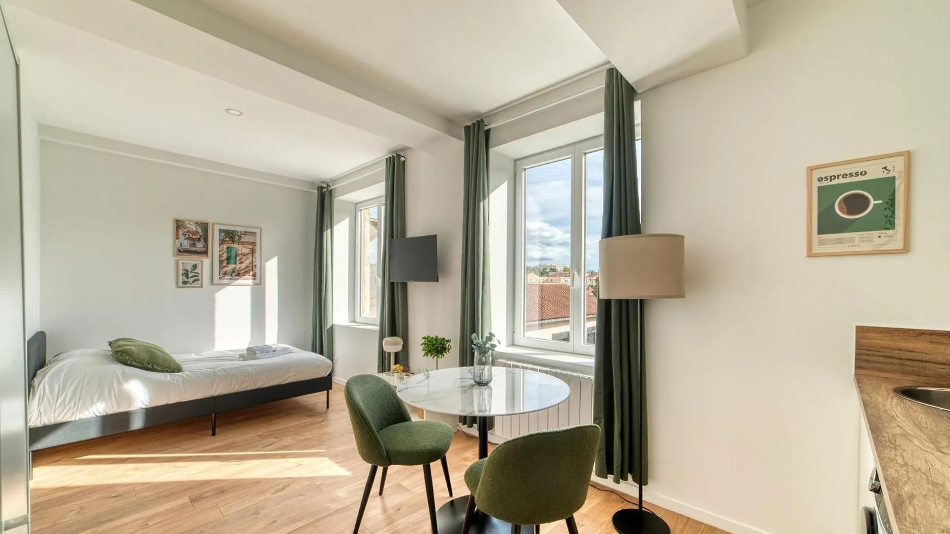 شقة L'Olivier - Cosy Studio Renove Au Coeur De Lyon 5Eme فرنسا